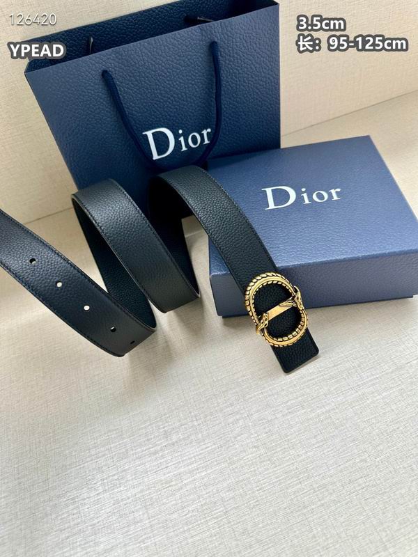 Dior belt 35mmX95-125cm 8L20
